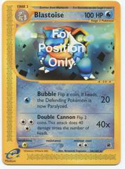 Blastoise [For Position Only] #36 Pokemon Expedition Prices