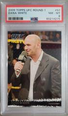 Dana White #97 Ufc Cards 2009 Topps UFC Round 1 Prices