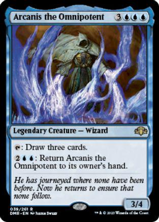 Arcanis the Omnipotent #39 Magic Dominaria Remastered