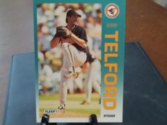 Anthony Telford #29 Baseball Cards 1992 Fleer Prices