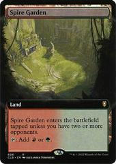 Spire Garden [Extended Art] Magic Commander Legends: Battle for Baldur's Gate Prices