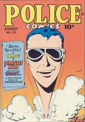 Police Comics #33 (1944) Comic Books Police Comics Prices
