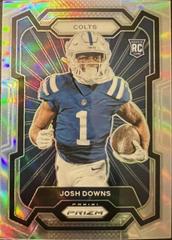 Josh Downs [SP Variation Silver] Football Cards 2023 Panini Prizm Prices