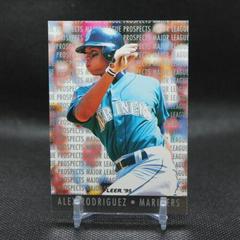 Alex Rodriguez Baseball Cards 1995 Fleer Major League Prospects Prices