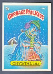 CRYSTAL Gale #158b 1986 Garbage Pail Kids Prices