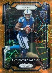 Anthony Richardson [Orange Lazer] #343 Football Cards 2023 Panini Prizm Prices