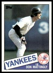 Don Mattingly #665 Baseball Cards 1985 Topps Tiffany Prices