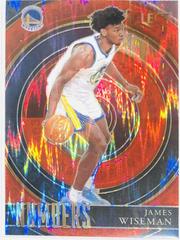 James Wiseman [Red] #8 Basketball Cards 2020 Panini Select Numbers Prices