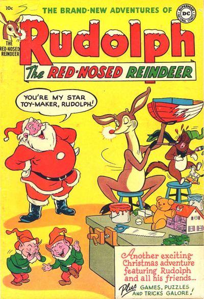 Rudolph the Red-Nosed Reindeer #4 (1953) Comic Books Rudolph The Red-Nosed Reindeer