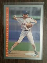 Bill Pecota #92 Baseball Cards 1993 Fleer Prices