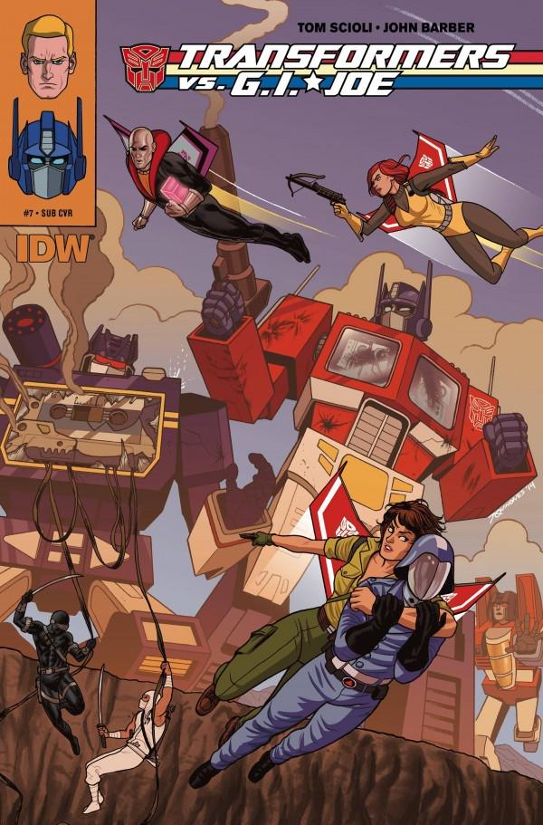 Transformers vs. G.I. Joe [Sub] #7 (2015) Comic Books Transformers vs. G.I. Joe