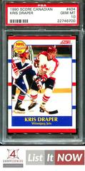 Kris Draper Hockey Cards 1990 Score Canadian Prices
