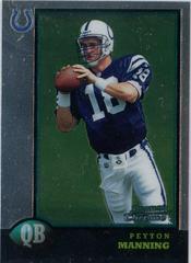 Peyton Manning Football Cards 1998 Bowman Chrome Preview Prices