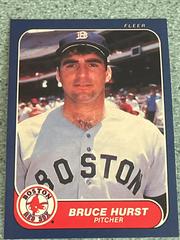 Bruce Hurst Baseball Cards 1986 Fleer Prices