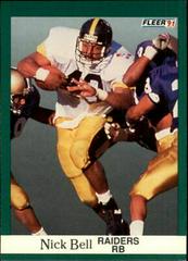 Nick Bell Football Cards 1991 Fleer Prices