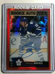 Connor Brown [Red Prism] #R-BR Hockey Cards 2016 O-Pee-Chee Platinum Rookie Autographs Prices