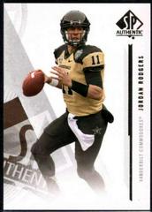 Jordan Rodgers #6 Football Cards 2013 SP Authentic Prices