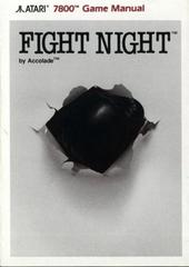 Fight Night - Manual | Fight Night Atari 7800
