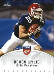 Devon Wylie Football Cards 2012 Leaf Young Stars Prices