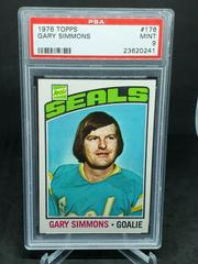 Gary Simmons Hockey Cards 1976 Topps Prices
