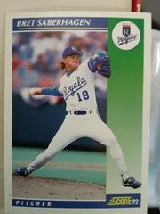 Bret Saberhagen #6 Baseball Cards 1992 Score Prices