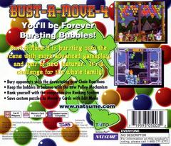 Back Cover | Bust-A-Move 4 Playstation