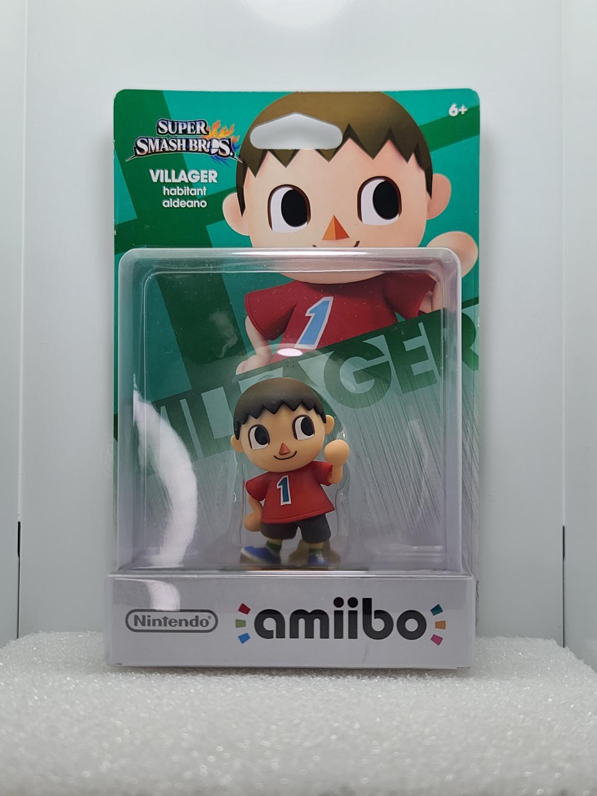 Villager | New Item, Box, and Manual | Amiibo