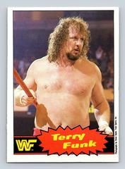 Terry Funk #15 Wrestling Cards 1985 O Pee Chee WWF Series 2 Prices