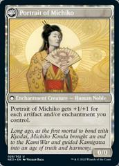 Portrait Of #29 | Michiko's Reign of Truth // Portrait of Michiko Magic Kamigawa: Neon Dynasty