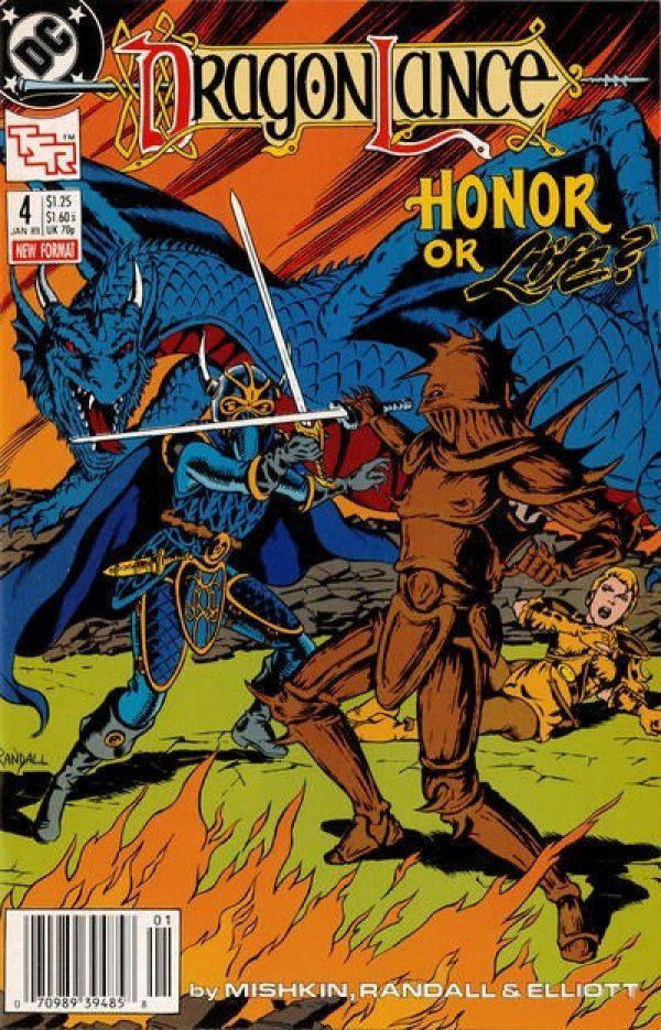 Dragonlance [Newsstand] #4 (1989) Comic Books Dragonlance