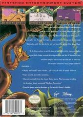 The Jungle Book - Back | The Jungle Book NES