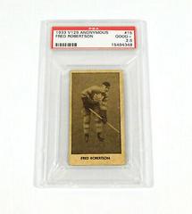 Fred Robertson Hockey Cards 1933 V129 Anonymous Prices