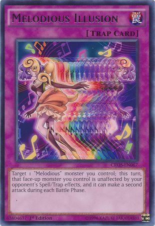 Melodious Illusion [1st Edition] CROS-EN067 YuGiOh Crossed Souls