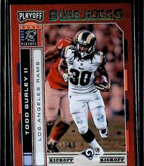 Todd Gurley #12 Football Cards 2017 Panini Playoff Boss Hoggs Prices