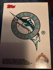 Florida Marlins Baseball Cards 2001 Topps Opening Day Team Logo Stickers Prices