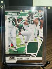 Michael Carter #FS16 Football Cards 2022 Panini First Score Prices