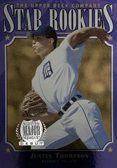 Justin Thompson [Star Rookies] #224 Baseball Cards 1997 Upper Deck Prices