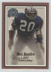 Mel Renfro #39 Football Cards 2000 Fleer Greats of the Game Prices