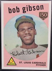 Bob Gibson [ 150th Anniversary ] #ICR11 Baseball Cards 2019 Topps Iconic Card Reprints Prices