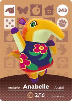 Anabelle #343 [Animal Crossing Series 4] Cover Art