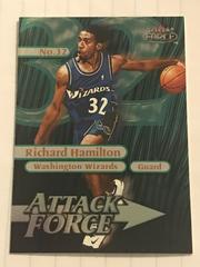 Richard Hamilton #5A Basketball Cards 1999 Fleer Force Attack Force Prices