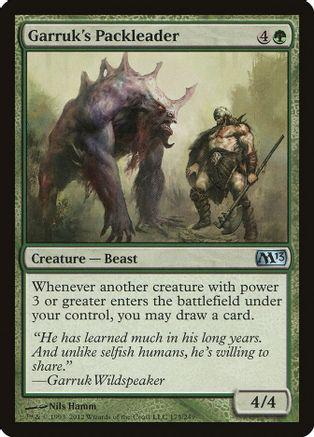 Garruk's Packleader [Foil] Magic M13