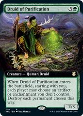 Druid of Purification [Extended Art] Magic Adventures in the Forgotten Realms Commander Prices