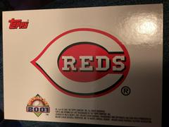 Cincinnati Reds Baseball Cards 2001 Topps Opening Day Team Logo Stickers Prices