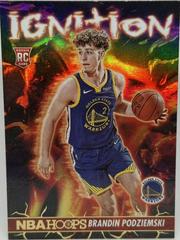 Brandin Podziemski [Holo] #18 Basketball Cards 2023 Panini Hoops Ignition Prices
