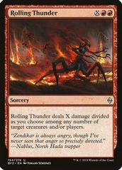Rolling Thunder [Foil] Magic Battle for Zendikar Prices
