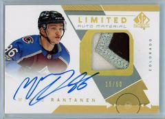 Mikko Rantanen [Autograph Patch Limited] Hockey Cards 2018 SP Authentic Prices