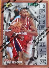 Allen Iverson [w Coating] Basketball Cards 1996 Finest Prices