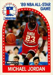 Michael Jordan [All Star] Basketball Cards 1989 Hoops Prices