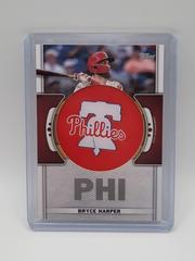 Bryce Harper Baseball Cards 2023 Topps Team Logo Patch Prices